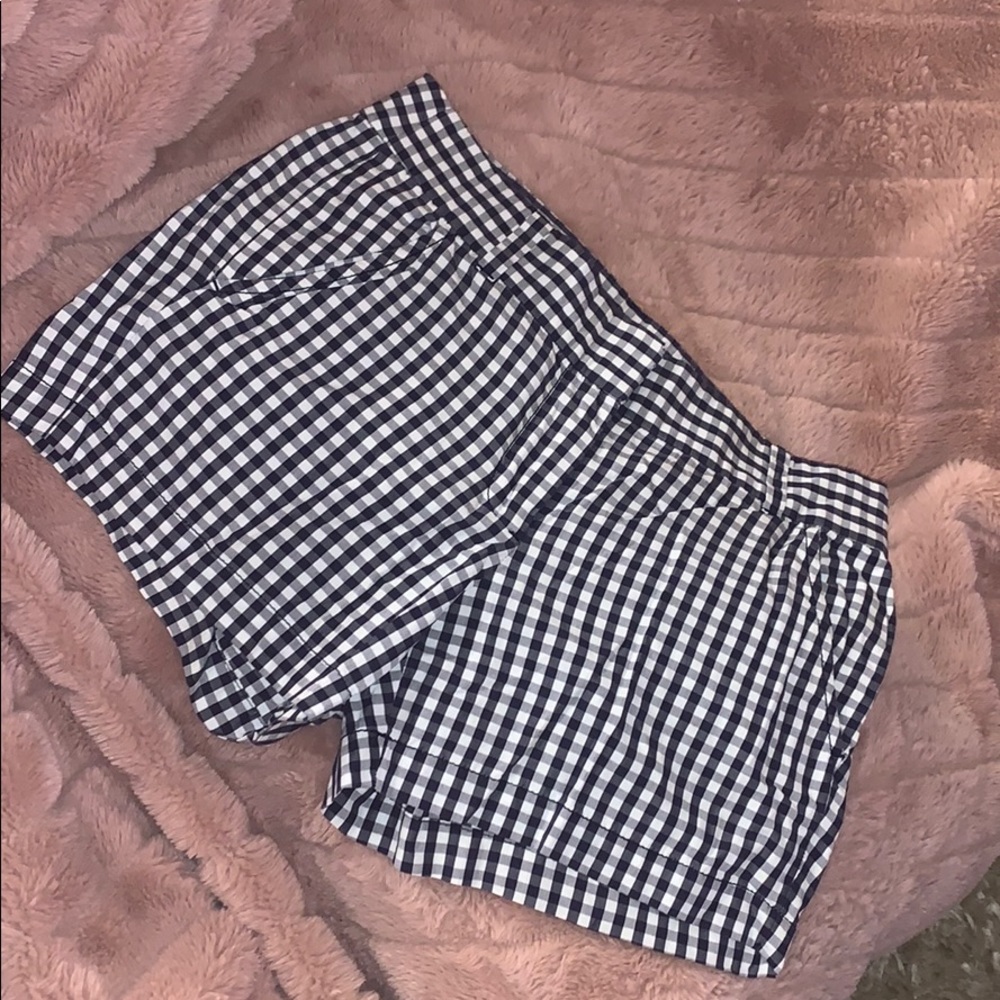 J.Crew Gingham/Plaid Shorts